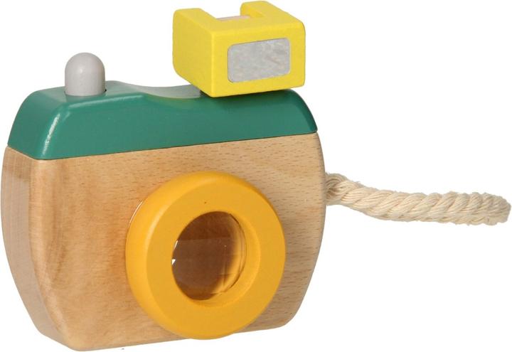 Immagine prodotto Macchina fotografica in legno - Arancione
