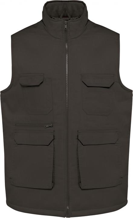 Kariban Gepolsterte Polycotton-Multitaschen-Weste
