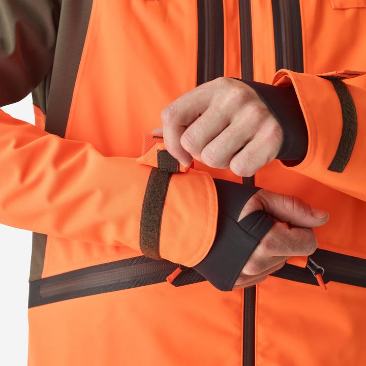 Produktbild Solognac Jagdjacke Regenjacke Renfort 900 orange (L)
