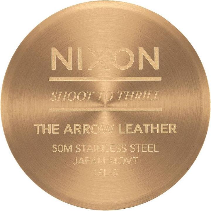 Image du produit Nixon Le cuir Arrow (Montre analogique, 38 mm)