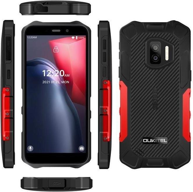 Immagine prodotto Oukitel WP12 Pro (64 GB, Sarkana, Melna, 5.50", Doppia SIM, 13 Mpx, 4G)