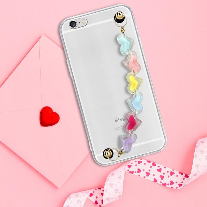 Produktbild Cadorabo Hülle für Apple iPhone 6 / 6S im TPU Perlen Style (Apple iPhone 6)