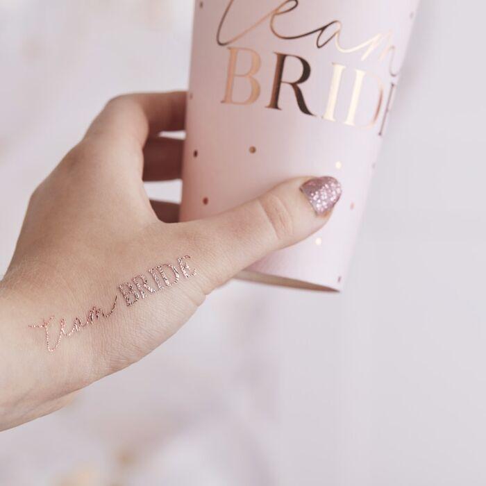 Actual product image Ginger Ray Tattoo 'Team Bride
