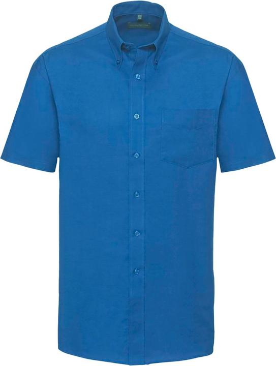 Russell Collection Oxford Hemd Kurzarm pflegeleicht