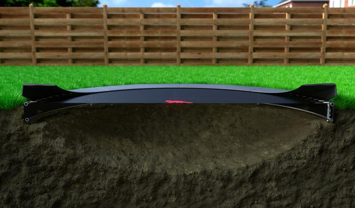 Actual product image Dino Cars Trampoline Pro Line Flat Level (305 cm)