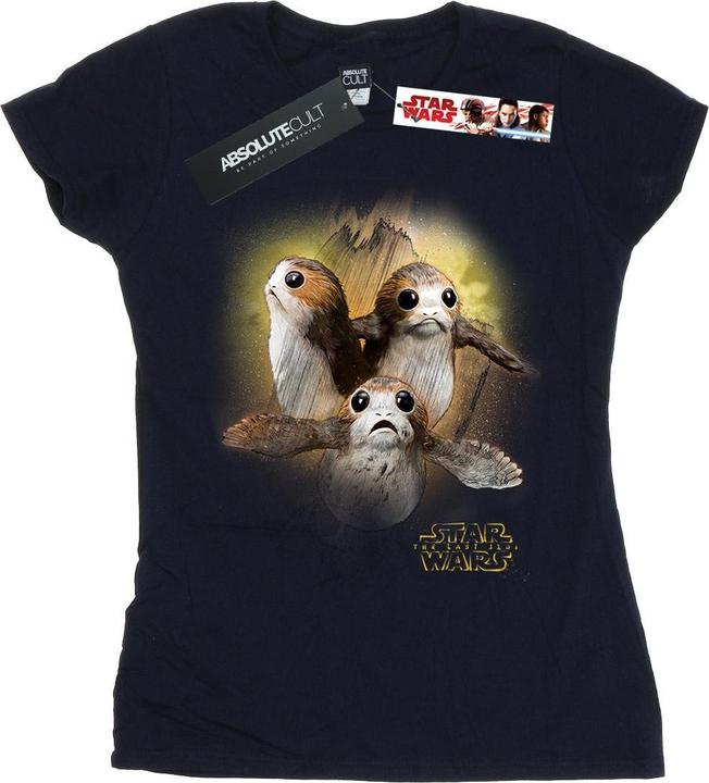 Star Wars The Last Jedi Porgs Brushed TShirt
