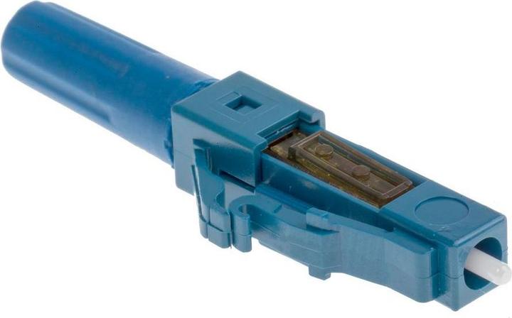 Immagine prodotto Rs Pro Connettore per fibra ottica, LC, monomodale, simplex, 9/125μm, PC, ø 2 mm, blu (Accoppiamento di rete)