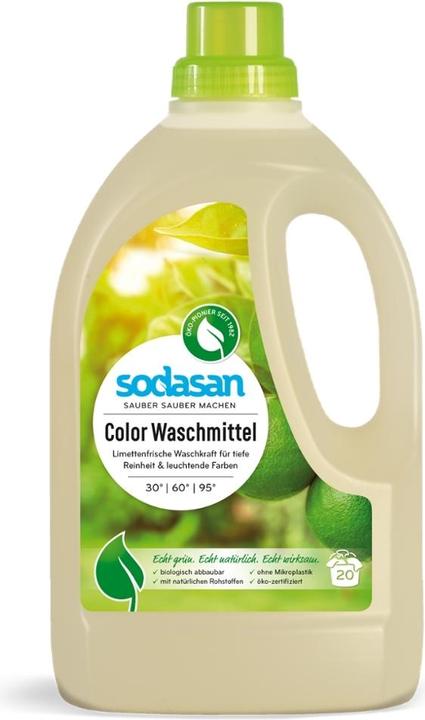 Produktbild Sodasan Limette Color Flüssigwaschmittel (20 Waschgänge, Flüssig)