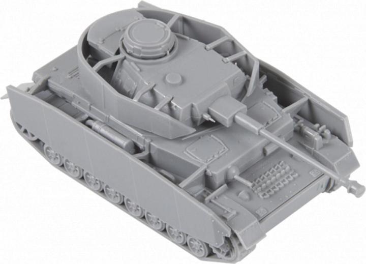 Actual product image 1:100 Panzer IV Ausf.H German tank WWII