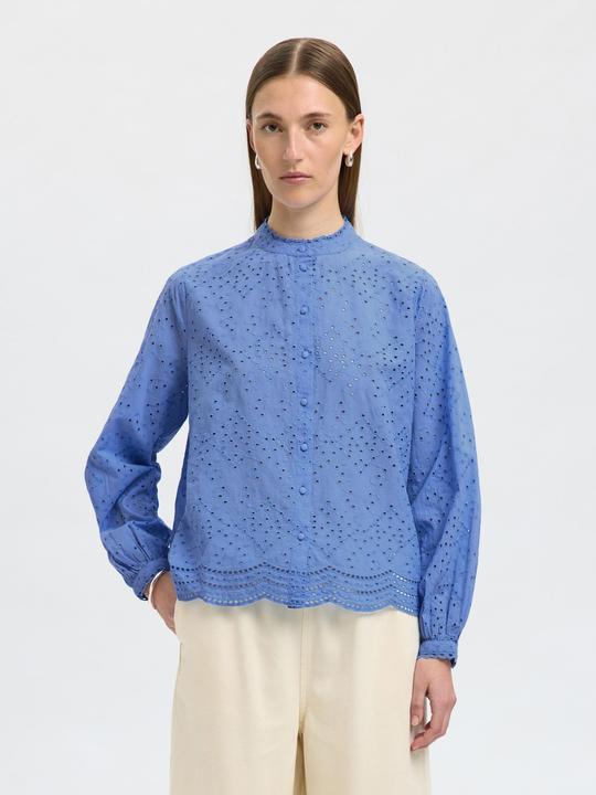 Produktbild Selected Femme Broderie Anglaise Hemd (40)