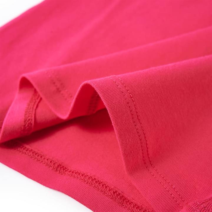 Immagine prodotto VidaXL Camicia a maniche lunghe per bambini rosa brillante 140,Materiale: 95 % cotone (140)