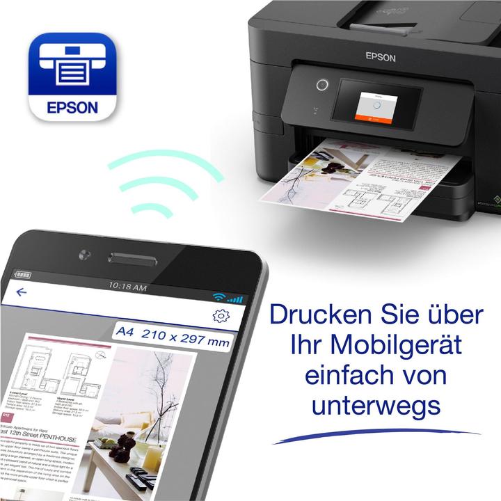 Actual product image Epson WorkForce Pro WF-3825DWF (Ink, Colour)