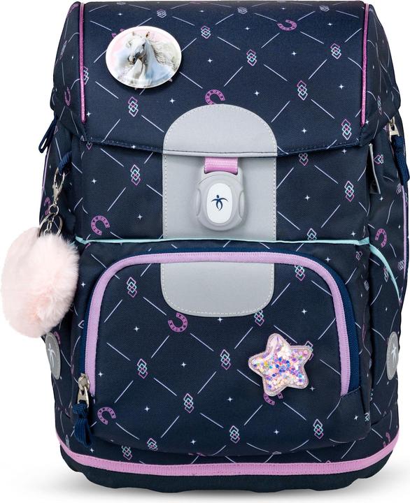 Actual product image Belmil MOTION Schulrucksack-Set Midnight Gallop (19 l)