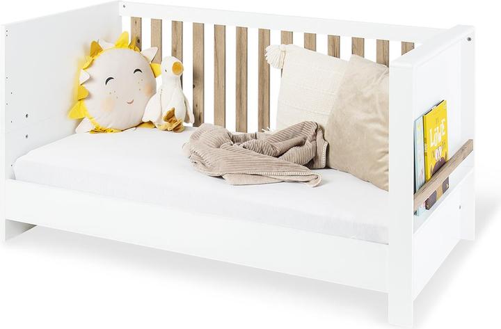 Actual product image Pinolino Lova" wide children's room set, 2-piece. (Changing unit, Baby cot)