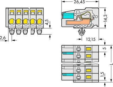 Produktbild Wago 721-103/008-045