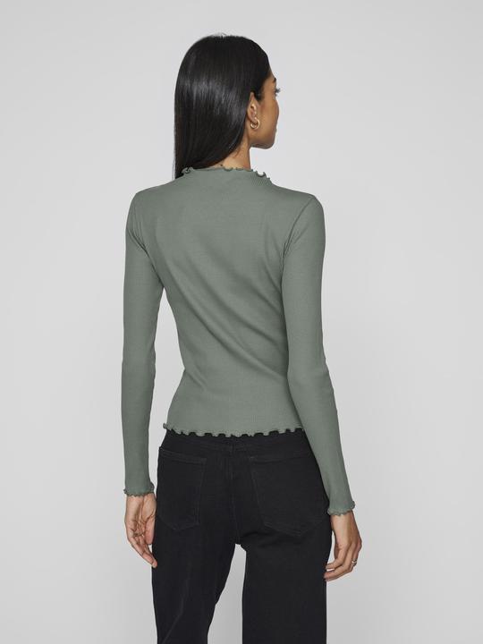 Actual product image Vila High Neck Oberteil mit langen Ärmeln (L)