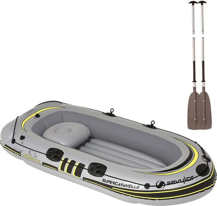 Sevylor Schlauchboot Supercaravelle XR 86 GTX inkl. Doppelpaddel (3 Pers.)