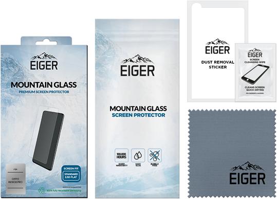 Produktbild Eiger Mountain Glass Clear (1 Stück, Oppo Reno 8 Pro 5G)