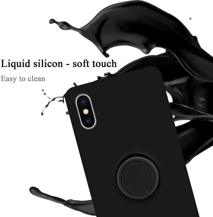 Actual product image Cadorabo Bumper TPU Liquid Ring Silicone Case (Apple iPhone XS Max)