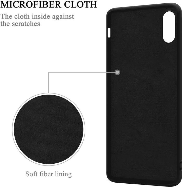 Actual product image Cadorabo Bumper TPU Liquid Ring Silicone Case (Apple iPhone XS Max)