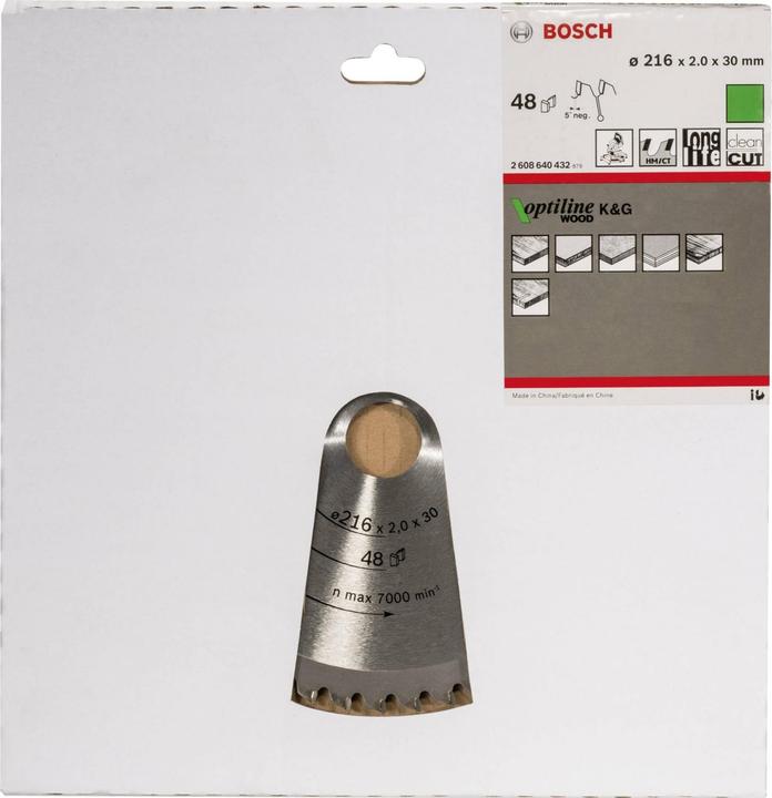 Productafbeelding Bosch Professional Zubehör Optiline Hout