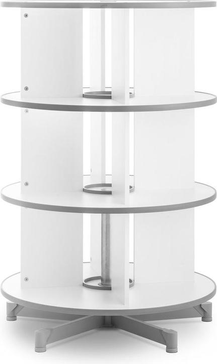 Produktbild Moll Ordnerdrehsäule Depotfile 80 3 Etagen weiss