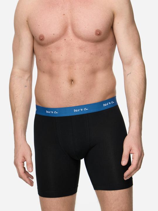 Actual product image Phil & Co. Berlin Retro Pants Jersey Long Boxer (M, pack of 3)