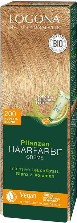 Actual product image Logona Plant Hair Colour Cream (200 copper blonde)