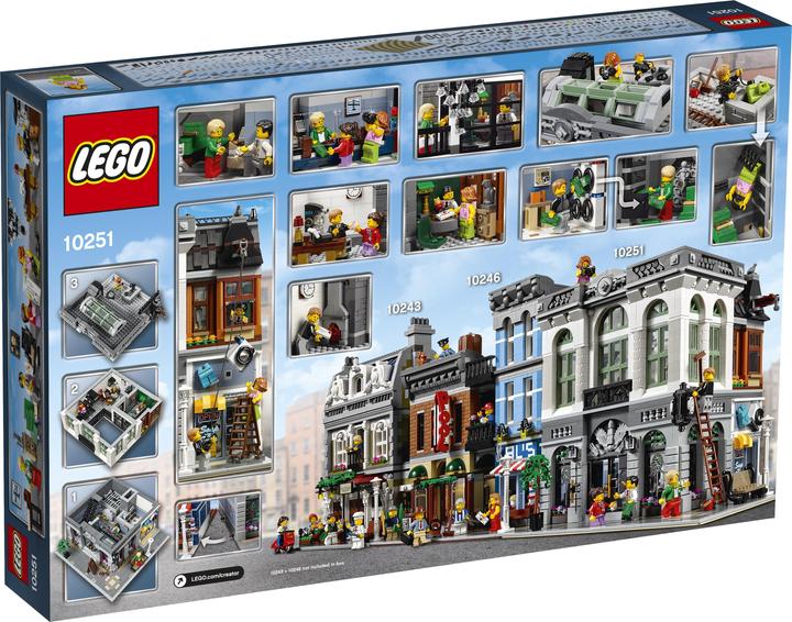Produktbild LEGO Creator Steine-Bank (10251, LEGO Creator Expert)