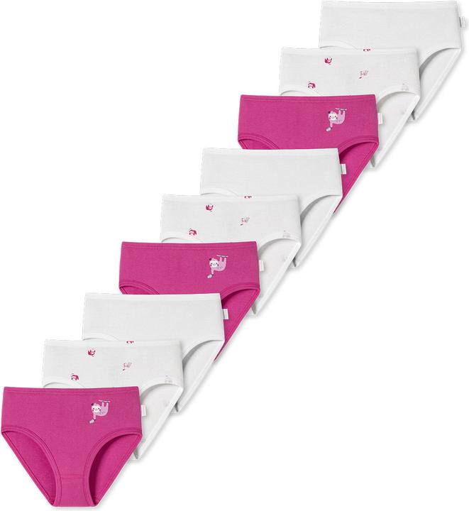 Image du produit Schiesser Lot de 9 slips taille basse à fines côtes en coton organique (92, paquet de 9)