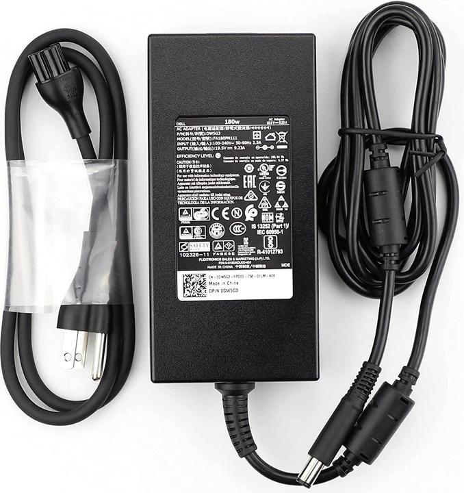 Image du produit Dell Adaptateur CA, 180W, 19.5V (180 W)