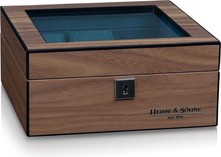 Produktbild Heisse & Söhne Uhrenbox Borneaux 4+ Wallnuss