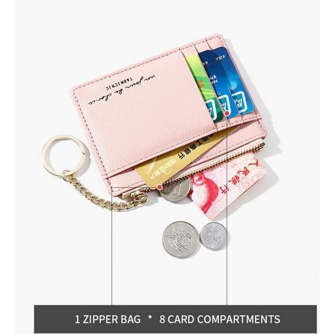 Actual product image MU Style Wallet with keychain