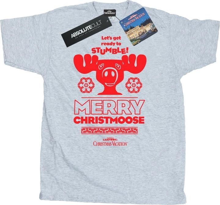 Actual product image National Lampoon´s Vacation Mens Merry Christmoose T-Shirt (S)