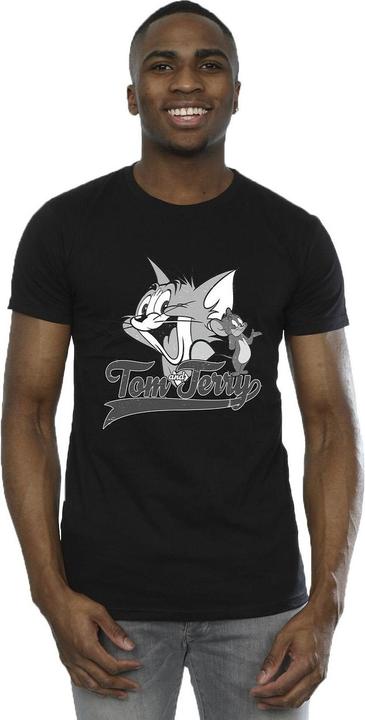 Immagine prodotto Tom & Jerry Greyscale Square Maglietta Uomo (3XL)