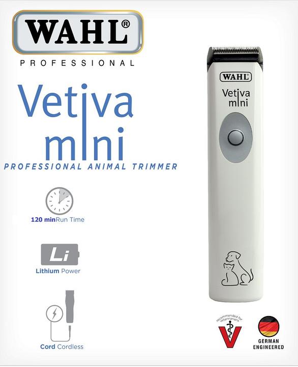 Produktbild Wahl 1584-0481 Vetiva mini Animal trimmer, white (Hund)