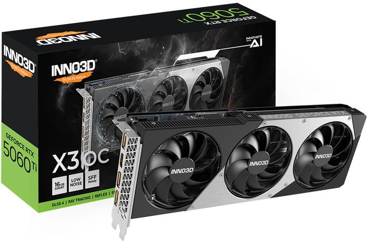 Image du produit Inno3D VGA RTX5060TI 16GB Twin X3 OC (16 Go)