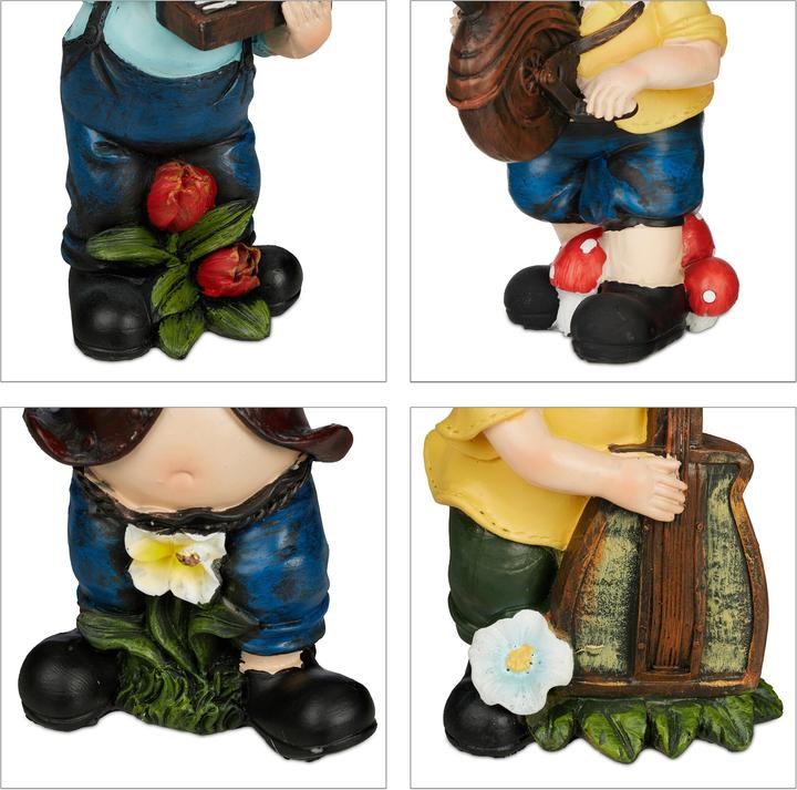Actual product image Relaxdays Garden gnome