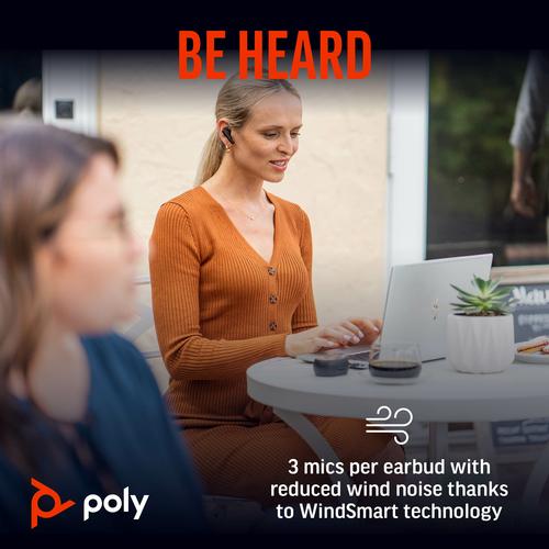 Actual product image Poly Vfree 60 Cb Earbuds (ANC, 24 h, Wireless)