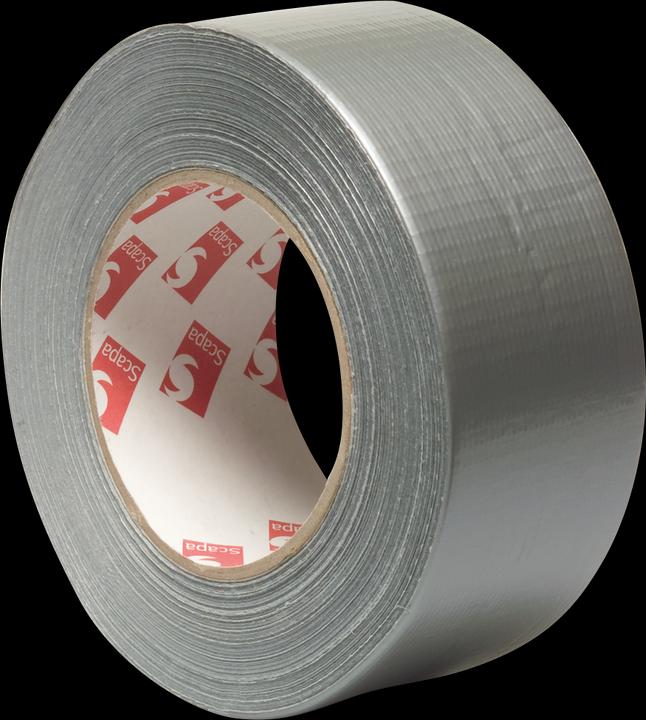 Bevo Klebeband PVC UV-stabilisiert Silber 50m 50 mm (50 mm)