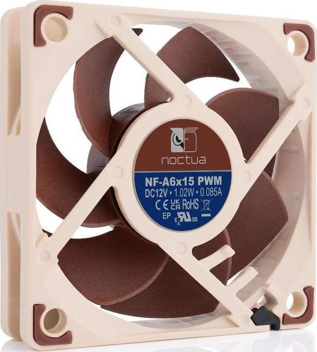 Actual product image Noctua NF-A6x15 PWM (60 mm, 1 x)