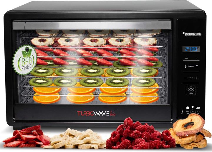 Produktbild TurboTronic By Z-Line Digitaler Doerrautomat mit Edelstahlgitter 30L