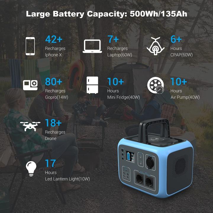 Produktbild Bluetti AC50S (500 Wh, 6.17 kg)