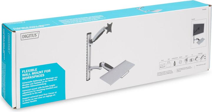 Actual product image Digitus Flexible workstation,wall dm. (Wall, 27")