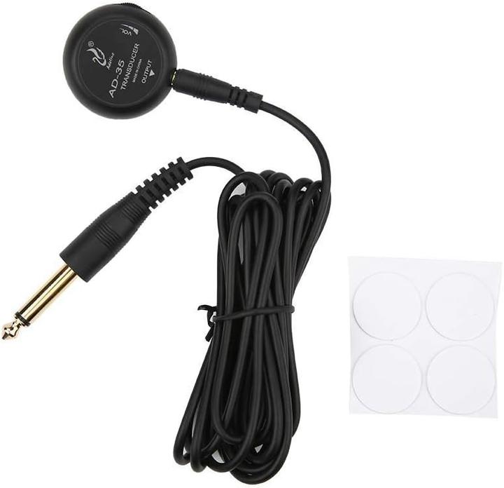 Actual product image Demeras Mini Piezo Pickup für Akustikgitarre und Violine