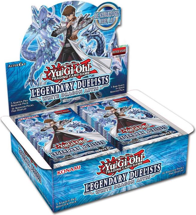 Image du produit Yu-Gi-Oh Duelliste légendaire : White Dragon Abyss - 1ère édition -! - FR (Allemand, Pack de boosters)