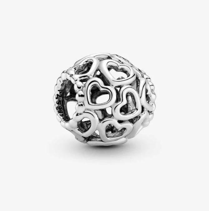 Actual product image Pandora Open your heart (Silver)