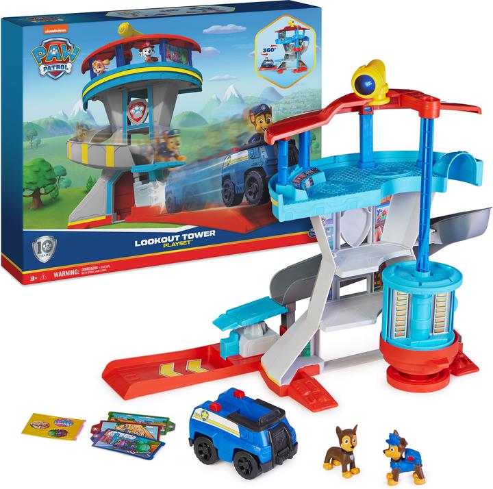 Actual product image Paw Patrol Lookout Tower Playset