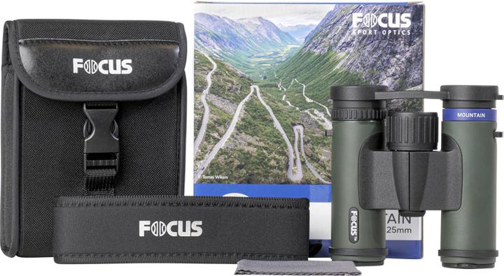 Immagine prodotto Focus Nordic Binocolo da montagna BaK-4 verde (10 x, 25 mm)