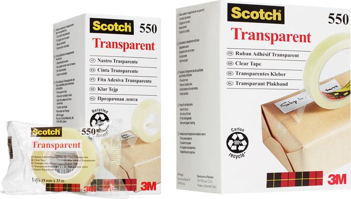 Immagine prodotto Scotch Nastro adesivo trasparente (19 mm)